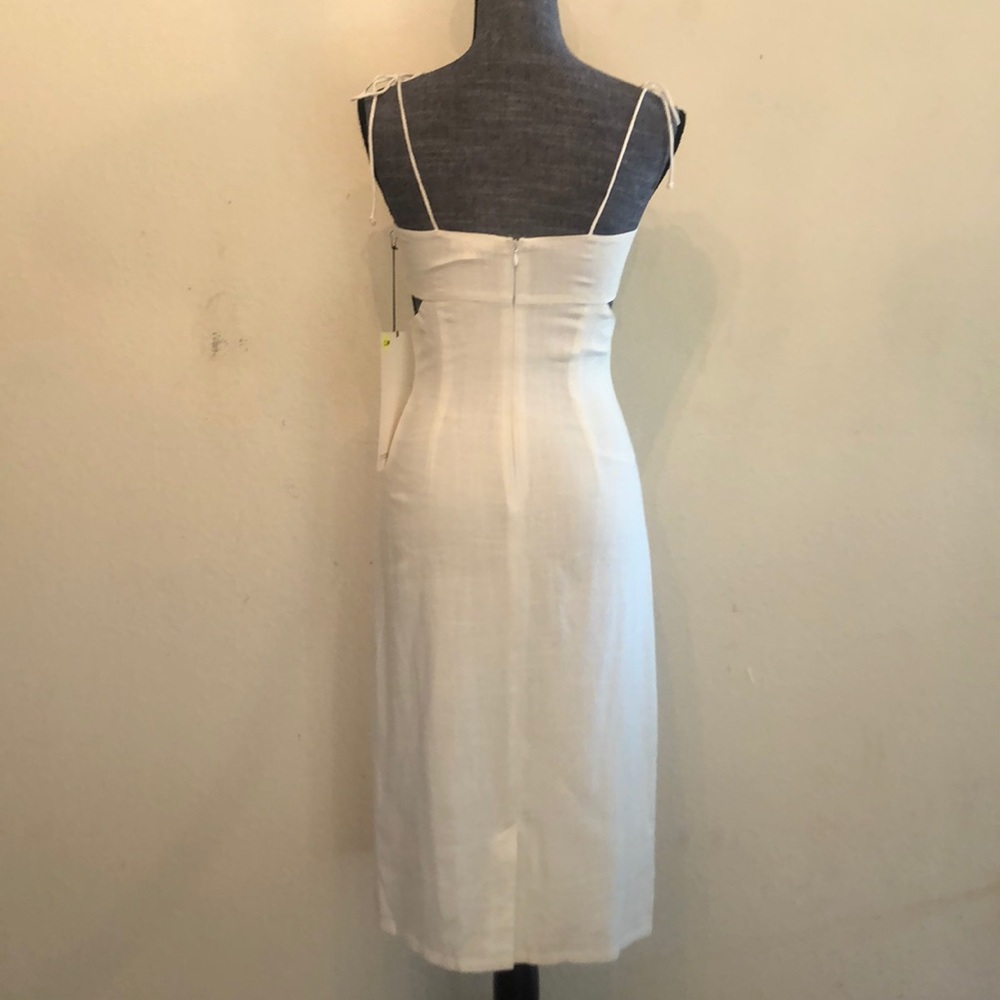White midi dress - Picture 3 of 5